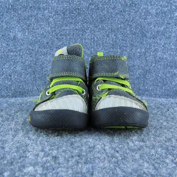 KEEN Boys Sneaker Shoes Gray Synthetic Hook & Loop Size‎ T 4 Medium - Picture 2 of 9